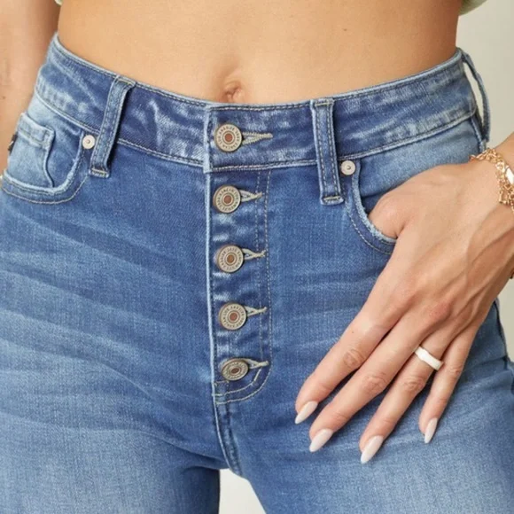 High Rise Super Flare Jeans - Picture 5 of 5